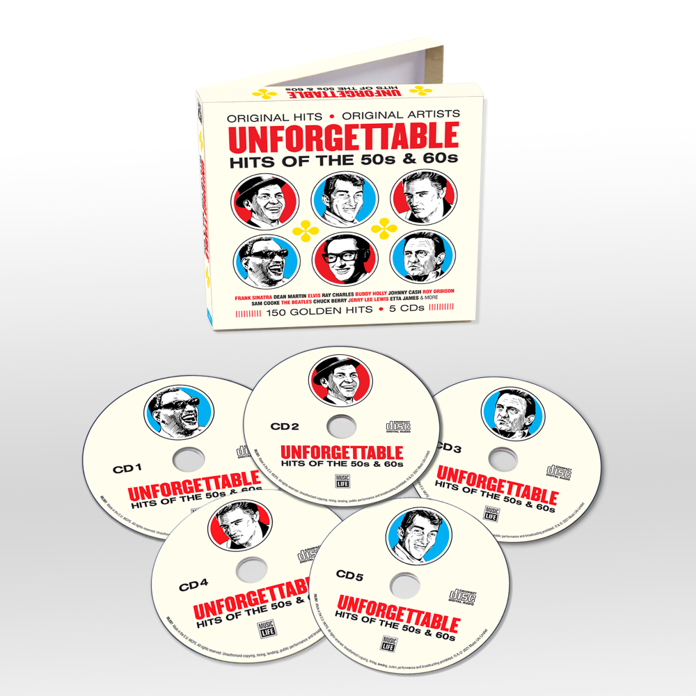 Unforgettable 5 CD Set with Clamshell Box
